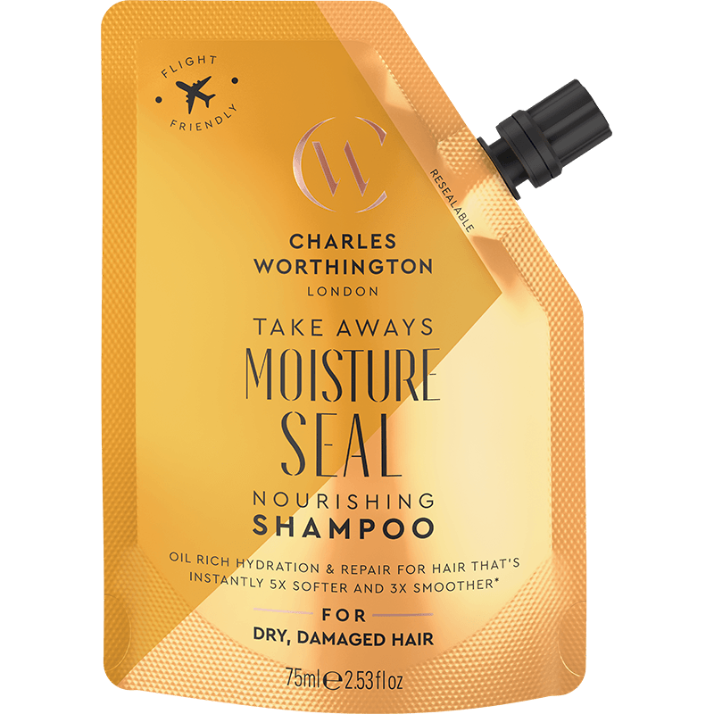 Charles Worthington Moisture Seal Nourishing Shampoo Takeaway 75ml
