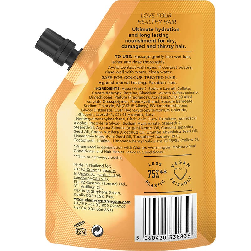 Moisture Seal Nourishing Shampoo Takeaway benefits