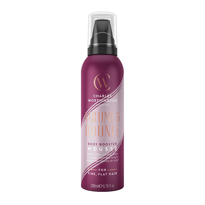 Charles Worthington Volume &amp; Bounce Body Booster Mousse 200ml