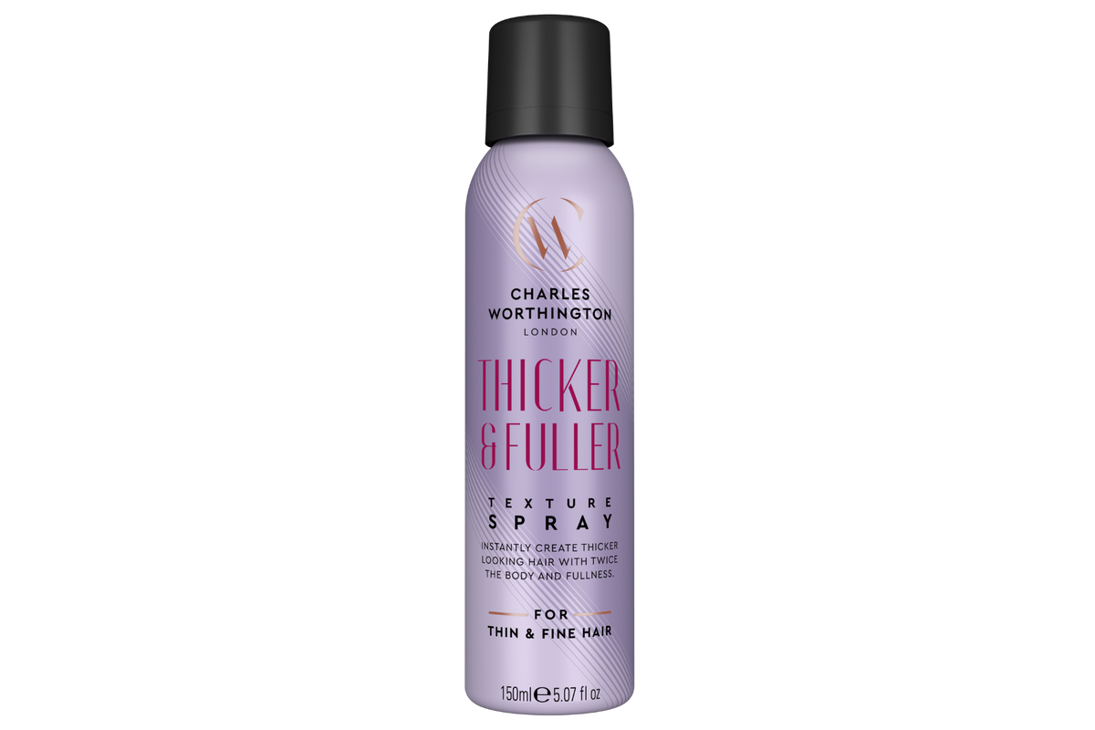 Charles Worthington Thicker &amp; Fuller Texture Spray 150ml
