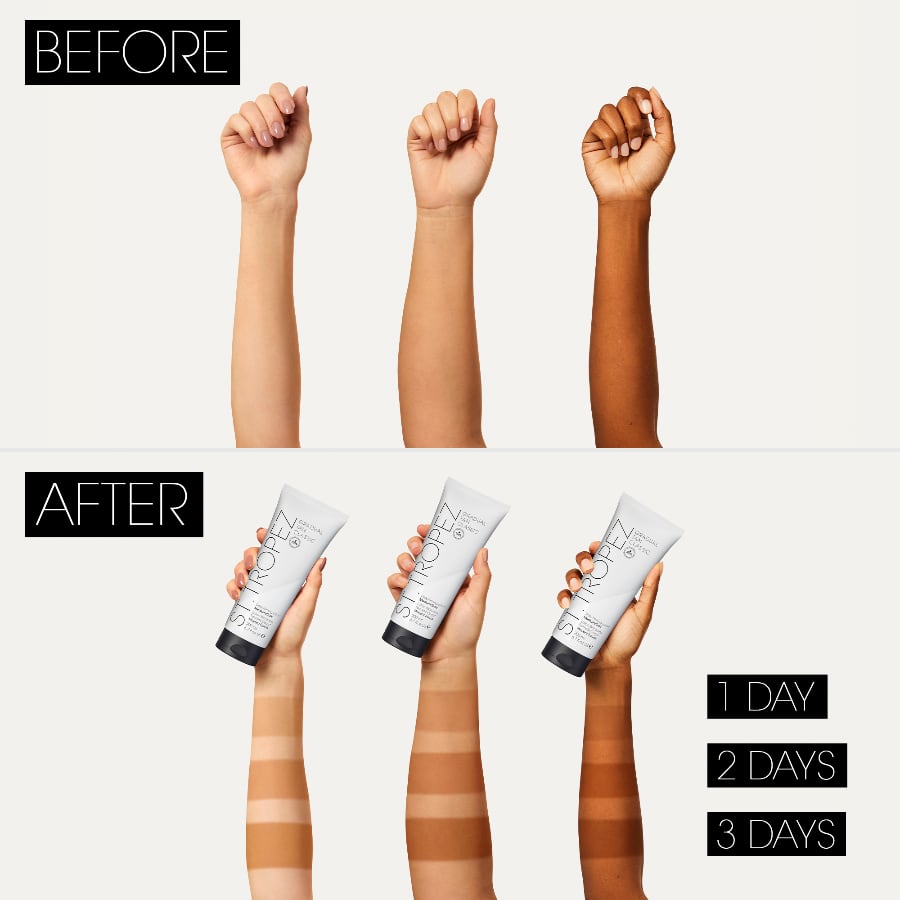 St. Tropez Gradual Tan Firming Lotion - textura