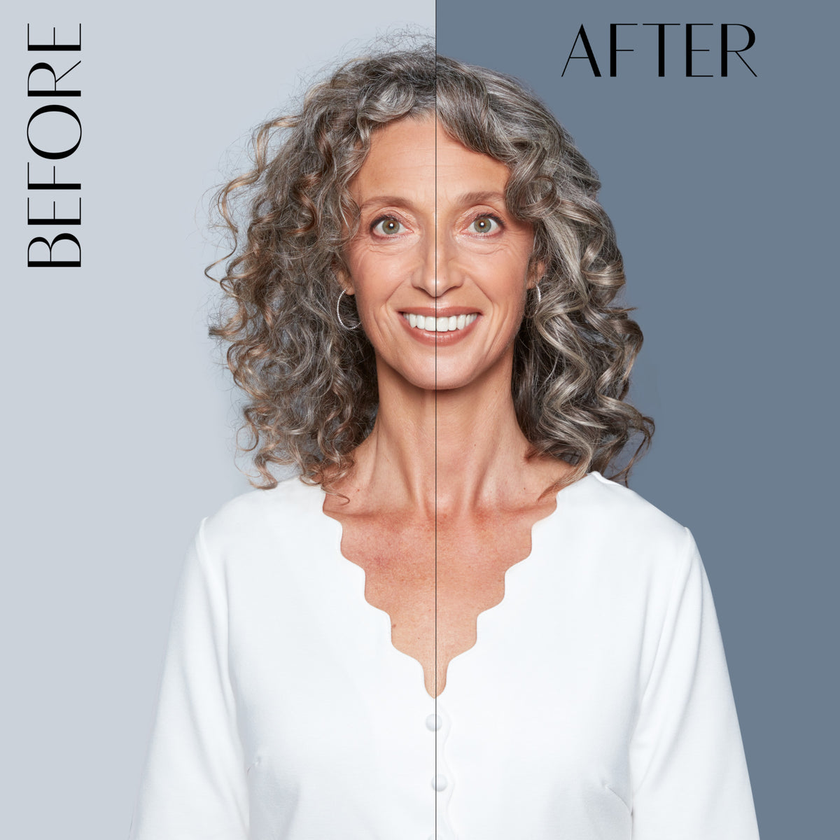 ColourPlex Smoothing Grey - resultado en cabello gris