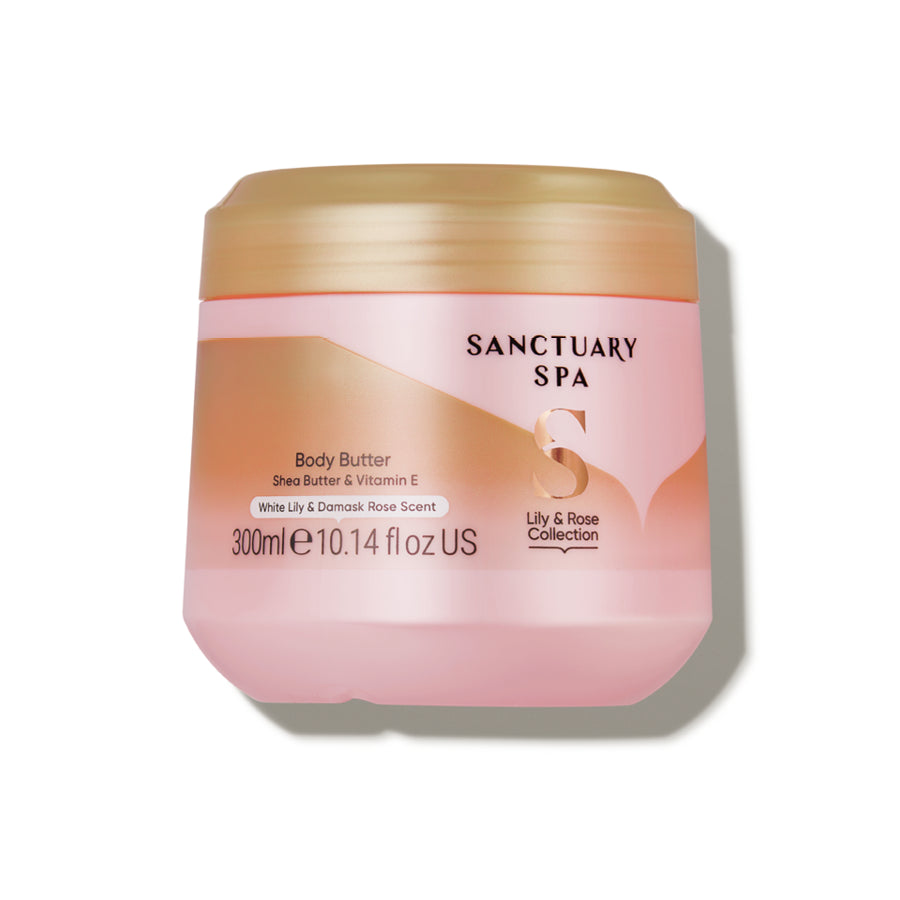 Sanctuary Spa Lily &amp; Rose Collection Body Butter 300ml