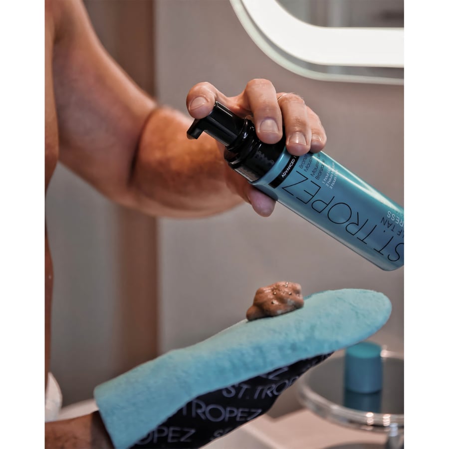 St. Tropez Express Bronzing Mousse - resultado