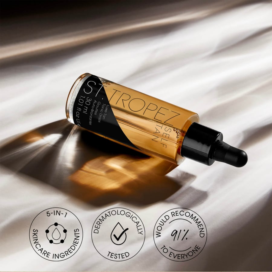 St. Tropez Luxe Tan Tonic Glow Drops - envase