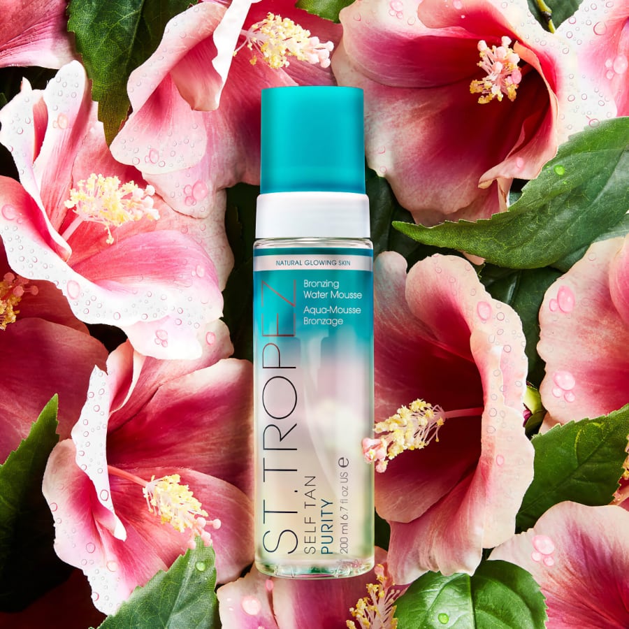 St. Tropez Purity Bronzing Water Mousse - textura