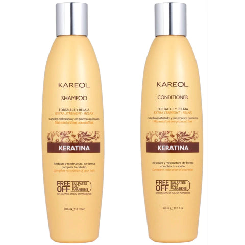 Kareol Keratina Champú y Acondicionador